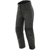 Dainese Ladies Campbell D-Dry Textile Trousers - Black / Black 