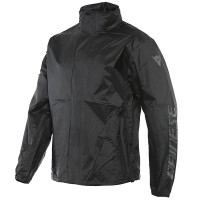 Dainese VR46 Waterproof Rain Jacket - Black / Fluo Yellow