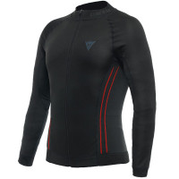 Dainese No Wind Thermo Long Sleeve Top - Black / Red