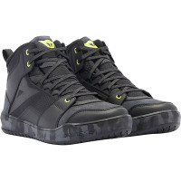 Dainese Suburb D-WP Boots - Black / Camo / Acid Yellow