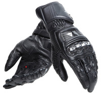 Dainese Druid 4 Leather Gloves - Black / Black / Grey