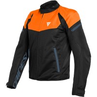 Dainese Bora Air Textile Jacket - Flame Orange / Black Iris / Black