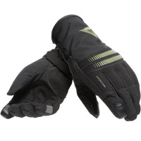 Dainese Ladies Plaza 3 D-Dry Gloves - Black / Bronze Green 