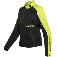 Dainese Ladies Ribelle Air Textile Jacket - Black / Fluo Yellow 
