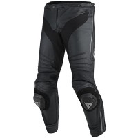 Dainese Misano Leather Jeans - Black / Black / Anthracite