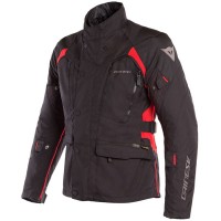 Dainese X-Tourer D-Dry Textile Jacket - Black / Black / Tour Red