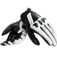 Dainese X-Ride Leather Gloves - Black / White
