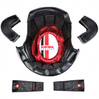 Davida 95 Leather Helmet Liner Kit Black - Speedster V4