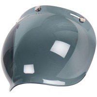 Dexter Dark Smoke Bubble Race Visor - Plucker / Element / Marty