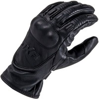 DXR TTR Waterproof CE Leather Gloves - Black