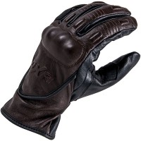 DXR TTR Waterproof CE Leather Gloves - Brown