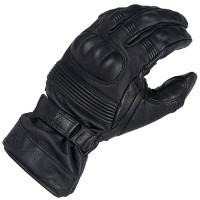 DXR Brookite Waterproof Leather Gloves - Black