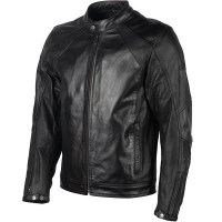 DXR Aerosun Leather Jacket - Black