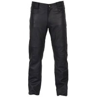 DXR Buschnell CE Leather Trousers - Black