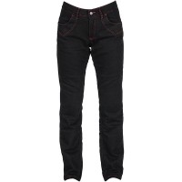 DXR Ladies Karen CE Jeans - Black / Fuchsia