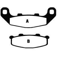 EBC Aramid Organic Brake Pads - FA141