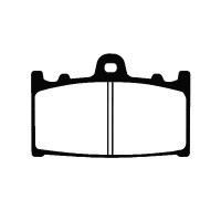 EBC Aramid Organic Brake Pads - FA158