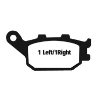 EBC Aramid Organic Brake Pads - FA174