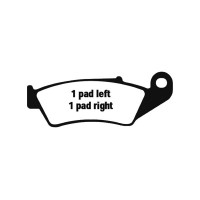 EBC Carbon TT Brake Pads - FA185TT