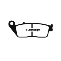 EBC Aramid Organic Brake Pads - FA196