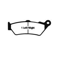 EBC Aramid Organic Brake Pads - FA209/2