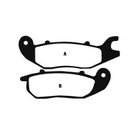 EBC Aramid Organic Brake Pads - FA375