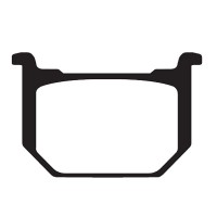 EBC Aramid Organic Brake Pads - FA051