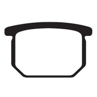 EBC Semi-Sintered Touring V Brake Pads - FA065V