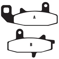 EBC Aramid Organic Brake Pads - FA147