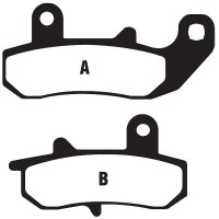 EBC Aramid Organic Brake Pads - FA157