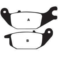 EBC Aramid Organic Brake Pads - FA343