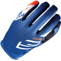 Five MXF4 Gloves - Scrub Navy / Fluo Orange