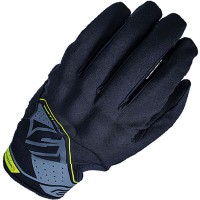 Five RS WP Gloves - Black / Fluo Yellow