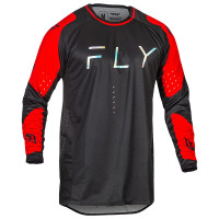 Fly Racing Evolution DST Jersey - Black / Red