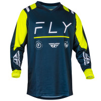 Fly Racing F-16 Jersey - Navy / Hi-Viz / White