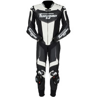 Furygan Overtake 1 Piece Suit - Black / White