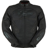 Furygan Atom Vented Evo Textile Jacket - Black / Black