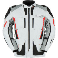 Furygan Brevent 3W1 Textile Jacket - Pearl / Grey / Anthracite