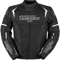 Furygan Ultra Spark 3in1 Vented Textile Jacket - Black / White