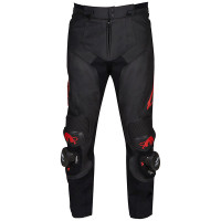 Furygan Raptor Evo Leather Trousers - Black / Red
