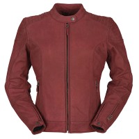 Furygan Ladies Debbie Leather Jacket - Bordeaux