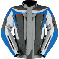 Furygan Voyager 3C Textile Jacket - Blue / Grey / Anthracite