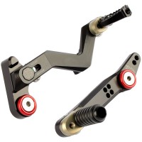Gilles RCT Adjustable Gear & Brake Lever Kit Ducati Multistrada - RCT-D01-SB-KIT