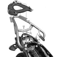 Givi SR121 Monokey Adaptor Plate - Suzuki SVF650 / A Gladius