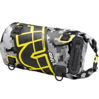 Givi EA114CM 30L Waterproof Cylinder bag - Grey / Yellow Camo