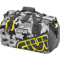 Givi EA115CM 40L Roll Top Hold All - Grey / Yellow Camo