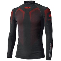 Held 3D-Skin Warm Top - Black / Red
