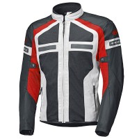 Held Ladies Tropic 3 Textile Jacket - Grey / Red