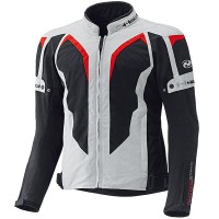 Held Ladies Zelda Textile Jacket - Grey / Red