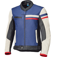 Held Midway Leather Jacket - Blue / Red / White